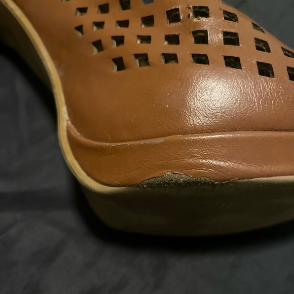 CHECK THESE OUT! 💙 Charming Charlie’s Perforated Peep Toe Booties💙 - Picture 3 of 7